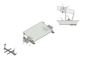 BALLAST CONSTRUCTION FOR MEMBRANE