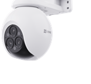 EZVIZ H80F 4MP+4MP+4MP kolme objektiiviga pöördkaamera