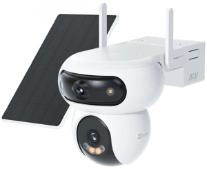 EZVIZ HB90x Dual Kit 4G+WiFi 4+4MP akuga väli pöördkaamera koos 8W päikesepaneeliga