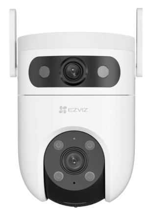 EZVIZ H9C 5MP+5MP 4G+WiFi kahe objektiiviga pöördkaamera (toitega)