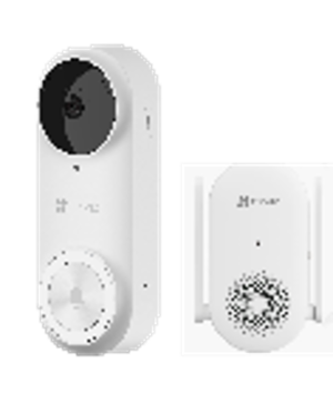 EZVIZ DB2 Pro 5MP juhtmevaba uksekella komplekt (ilmastikukindel)